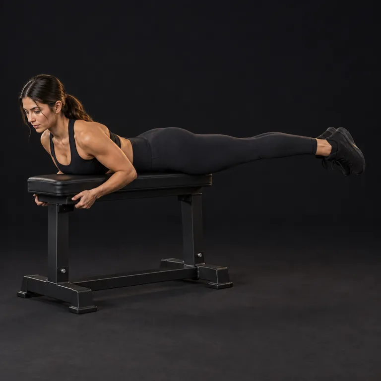 Bench Reverse Hyperextension
