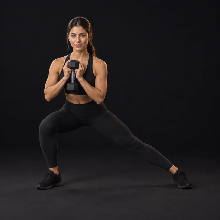 Dumbbell Lateral Lunge