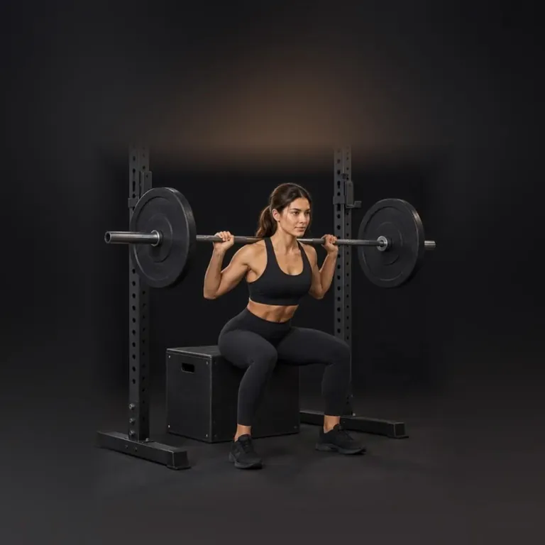 Barbell Box Squat