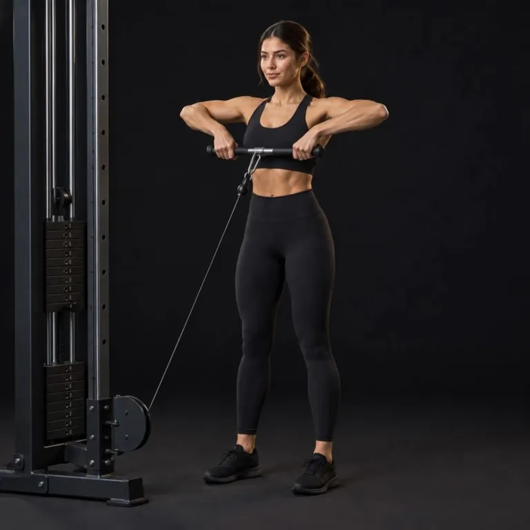 Cable Upright Row