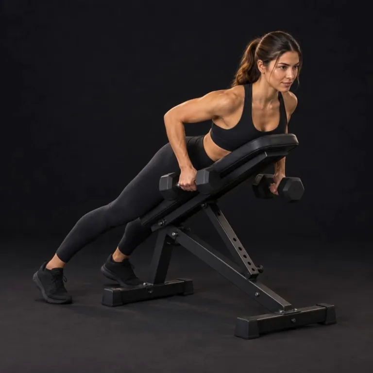 Chest-Supported Dumbbell Row