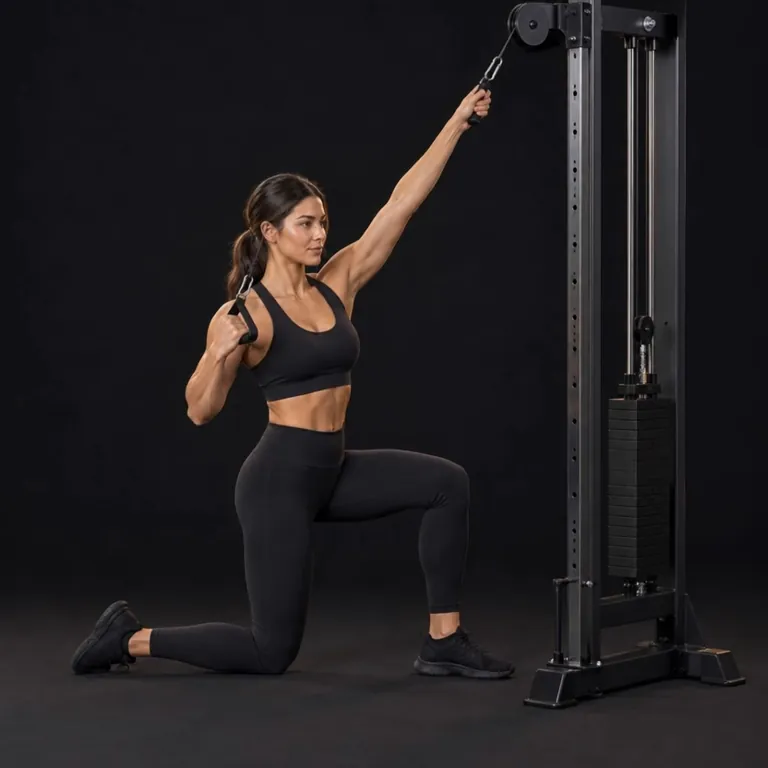 Half-Kneeling Lat Pulldown