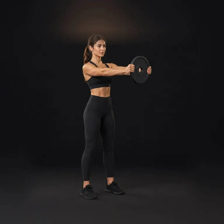 Plate Front Raise