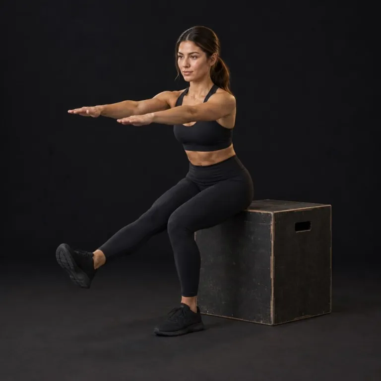 Single-Leg Box Squat