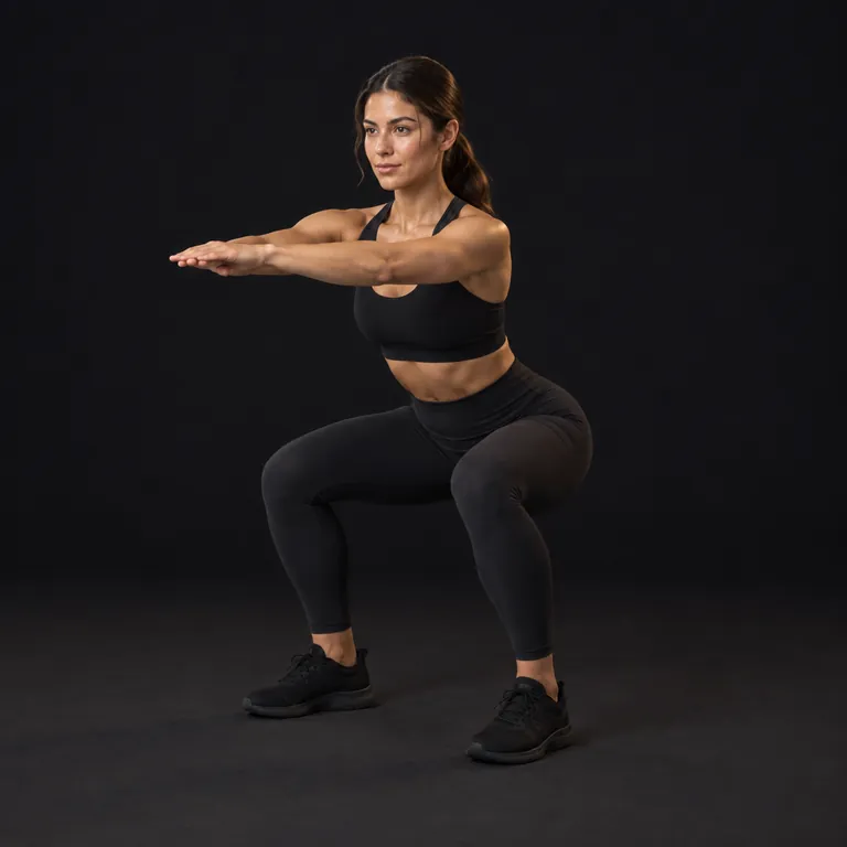 Paused Bodyweight Squat