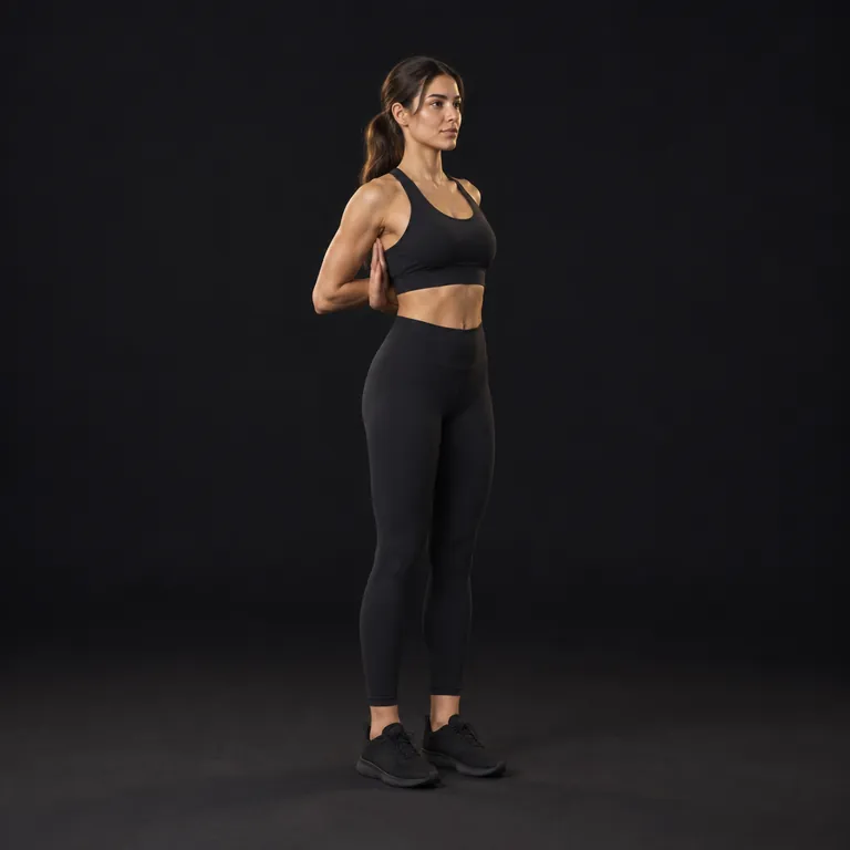 Reverse Prayer Wrist Stretch