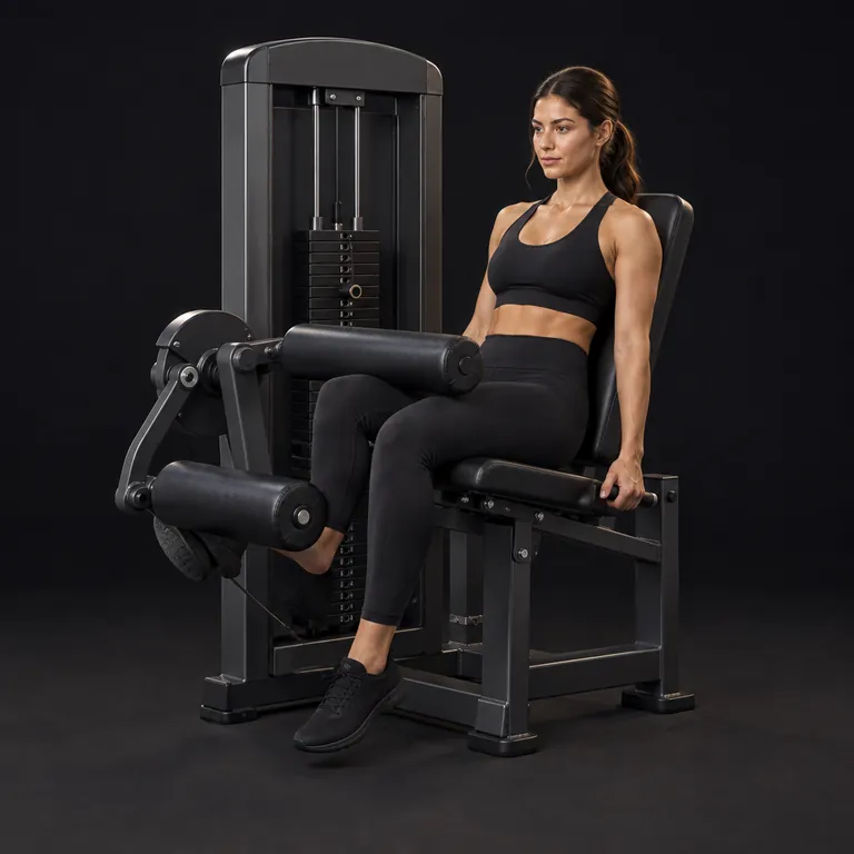 Single-Leg Seated Leg Curl