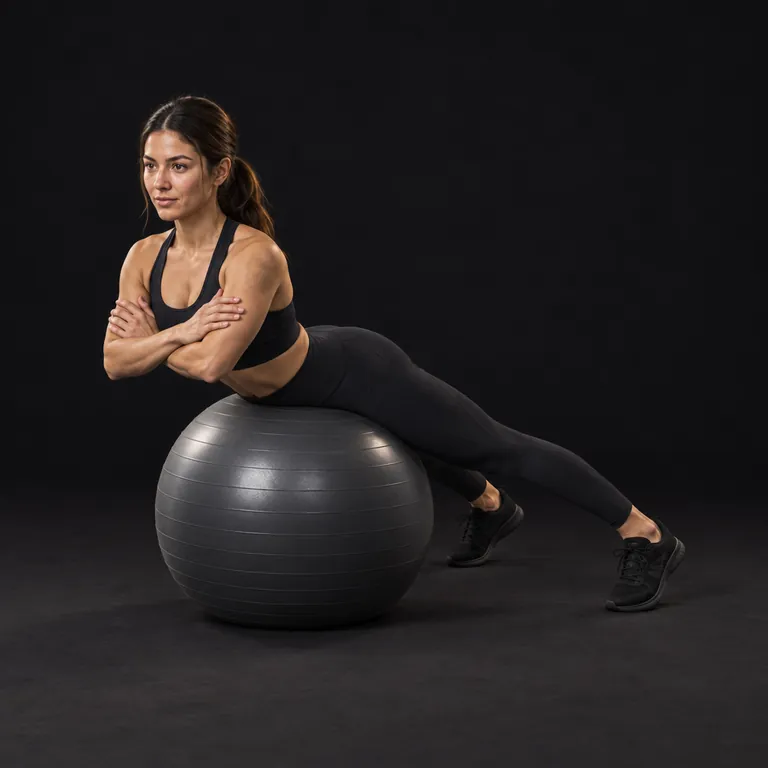 Stability Ball Back Extension