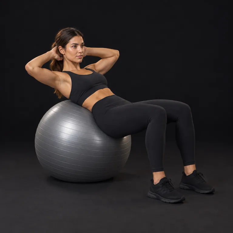 Stability Ball Crunch