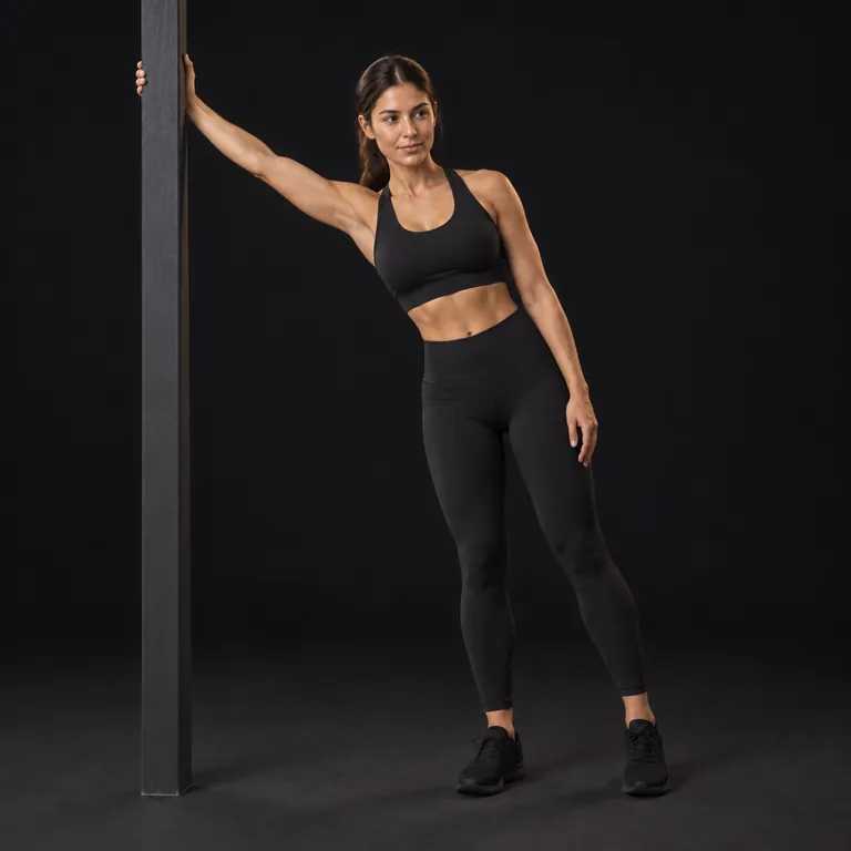 Standing Lat Stretch