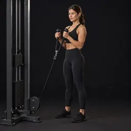 Cable Rope Hammer Curl