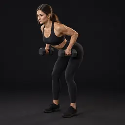 Dumbbell Bent-Over Row