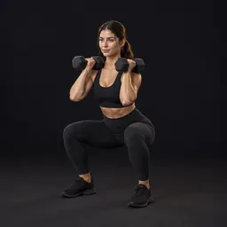 Dumbbell Front Squat