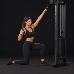 Half-Kneeling Lat Pulldown