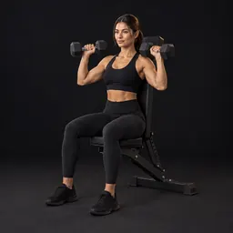 Seated Dumbbell Shoulder Press