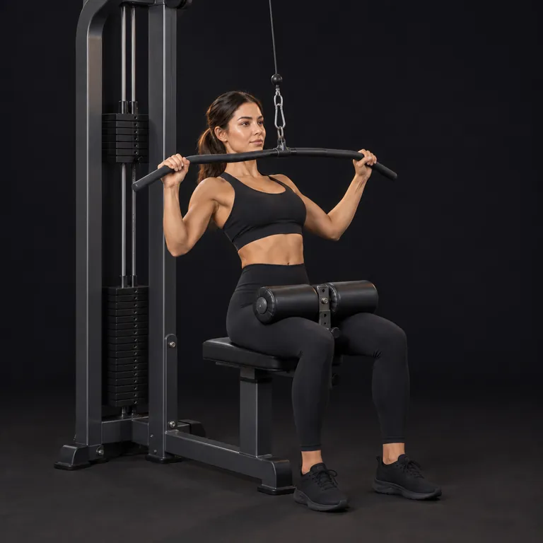 Wide-Grip Lat Pulldown